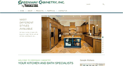 Desktop Screenshot of greenwaycabinetry.com